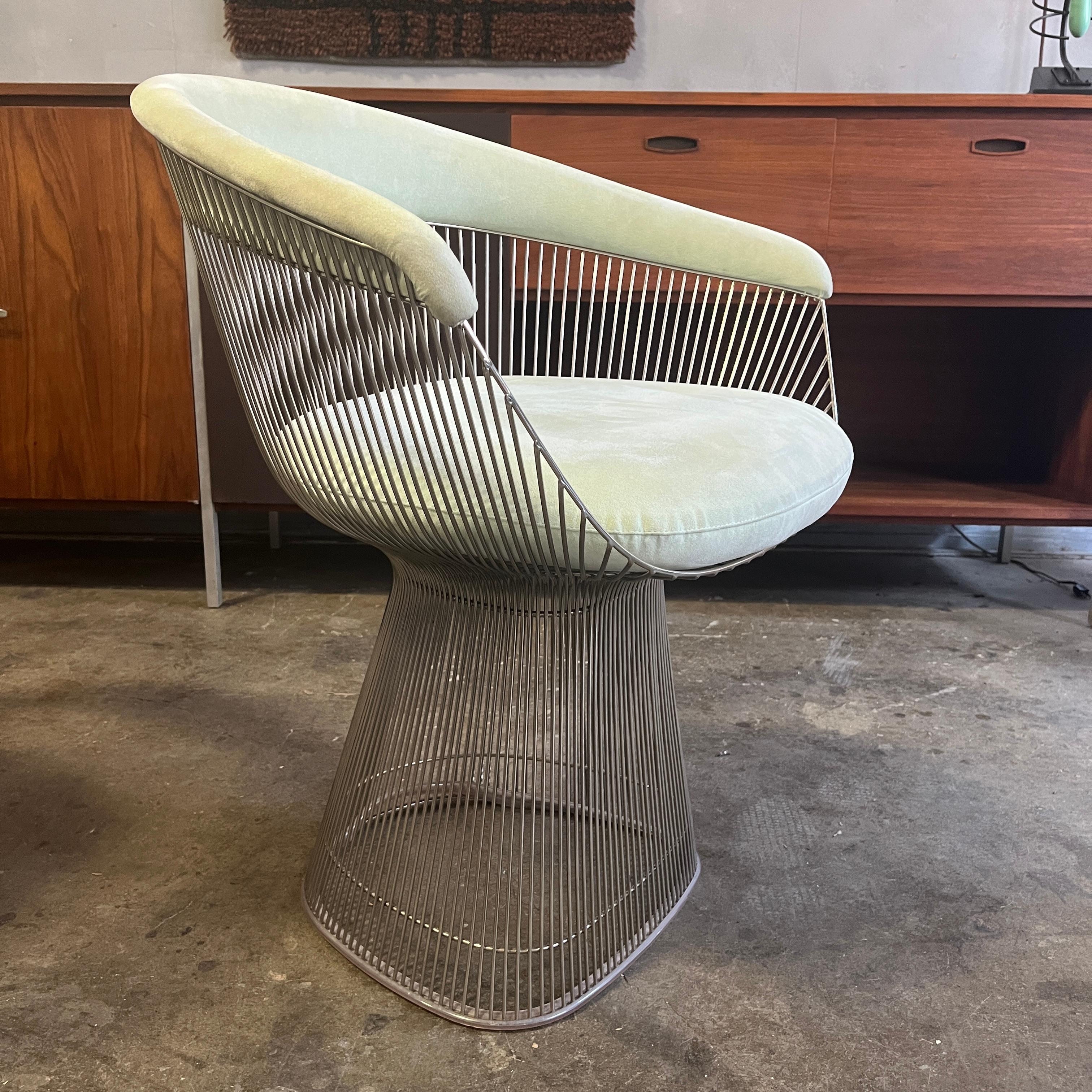 Set of Four Warren Platner Chairs for Knoll 1