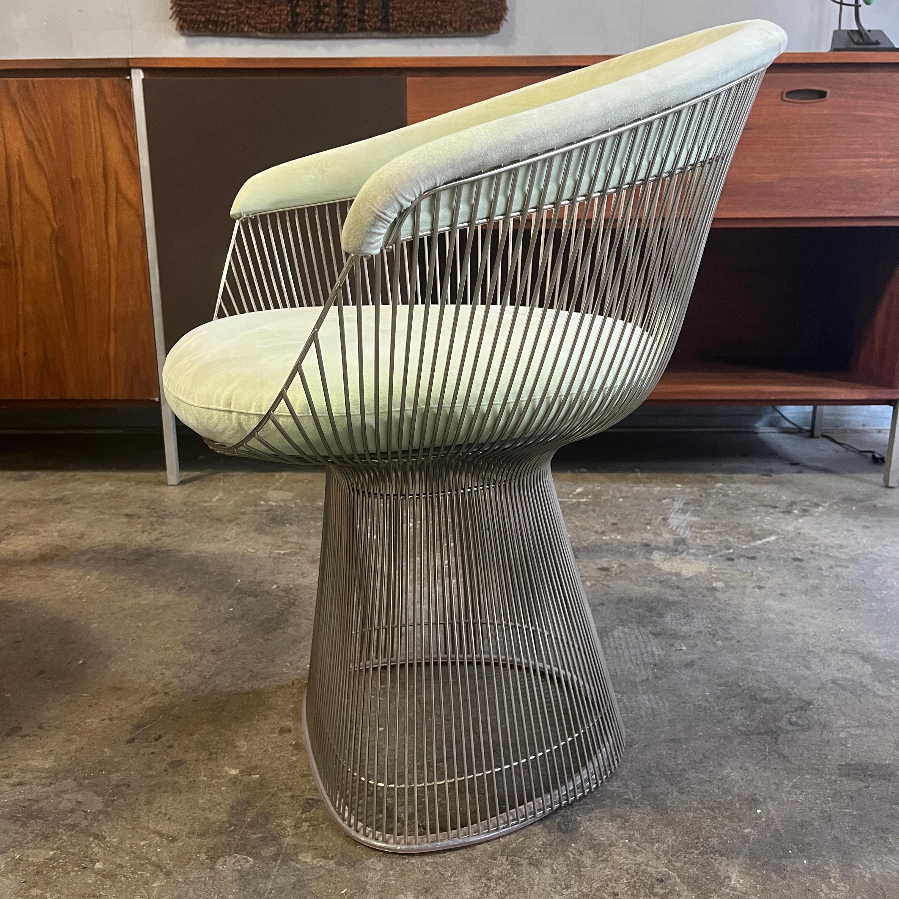 Set of Four Warren Platner Chairs for Knoll 2