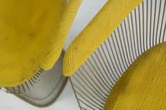 Set of Four Warren Platner Dining Chairs