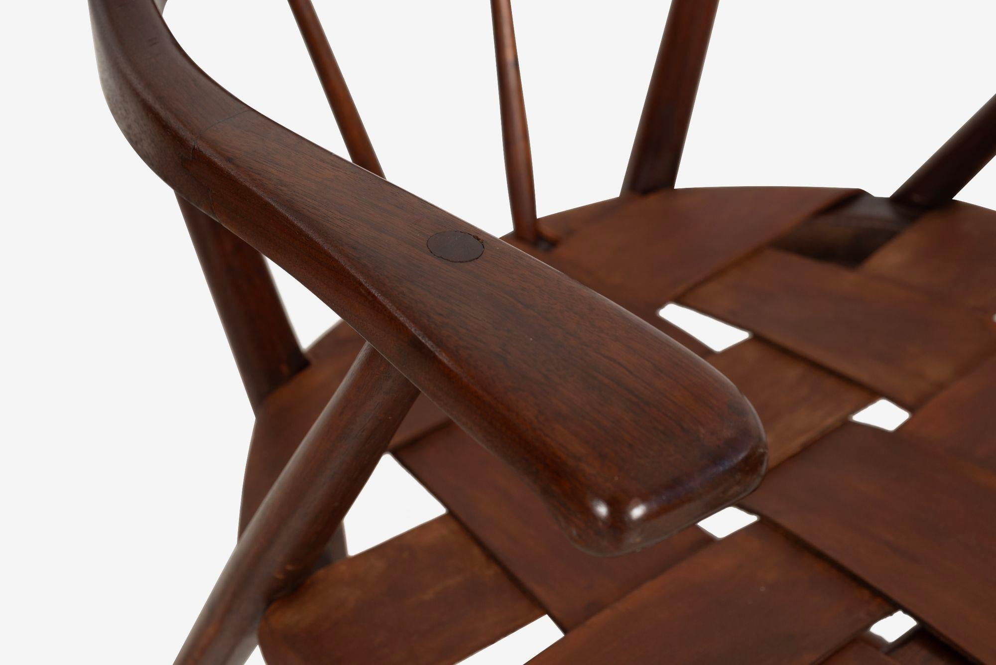 Set of Four Wharton Esherick Captains Chairs 1955 For Sale 3
