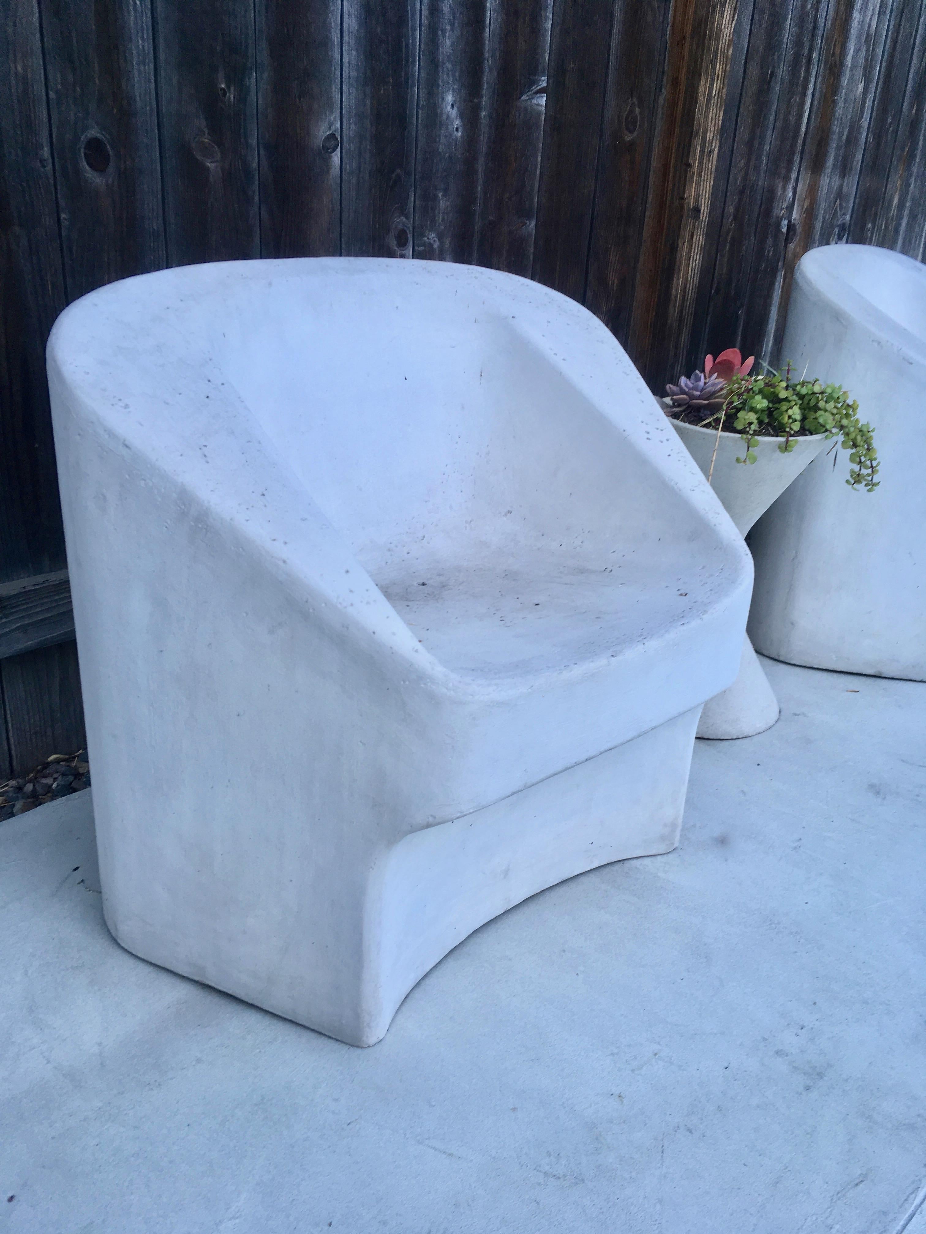 Set of Four Willy Guhl Sculptural Chairs In Excellent Condition In Los Angeles, CA