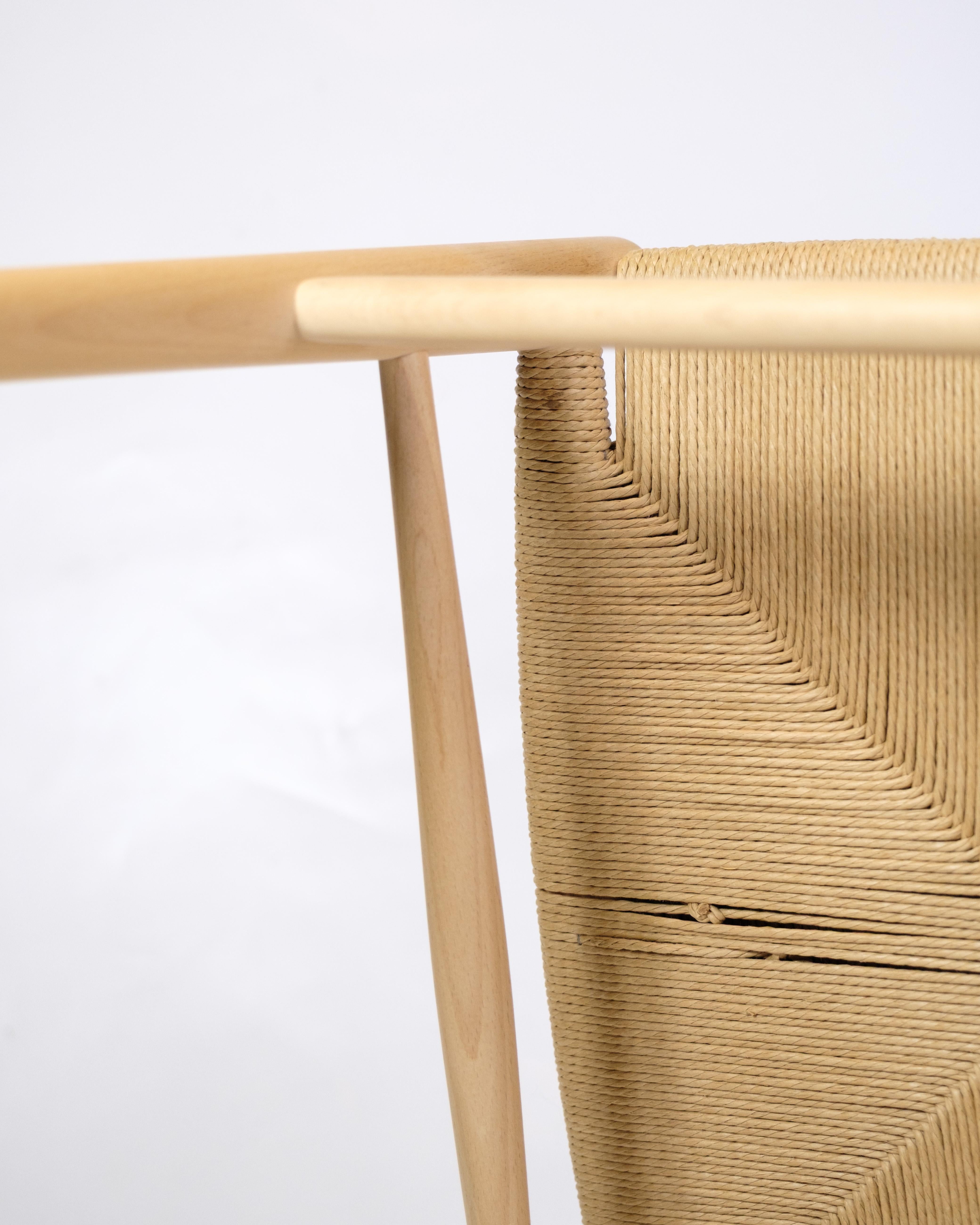Ensemble de quatre chaises Wishbone modèle Ch24 fabriquées en hêtre par Hans J. Wegner en vente 4