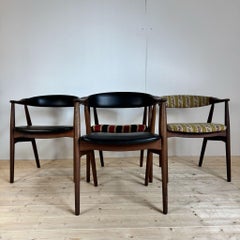 Set of fours chairs, T.H Harlev for Farstrup Møbelfabrik, Denmark 1960s