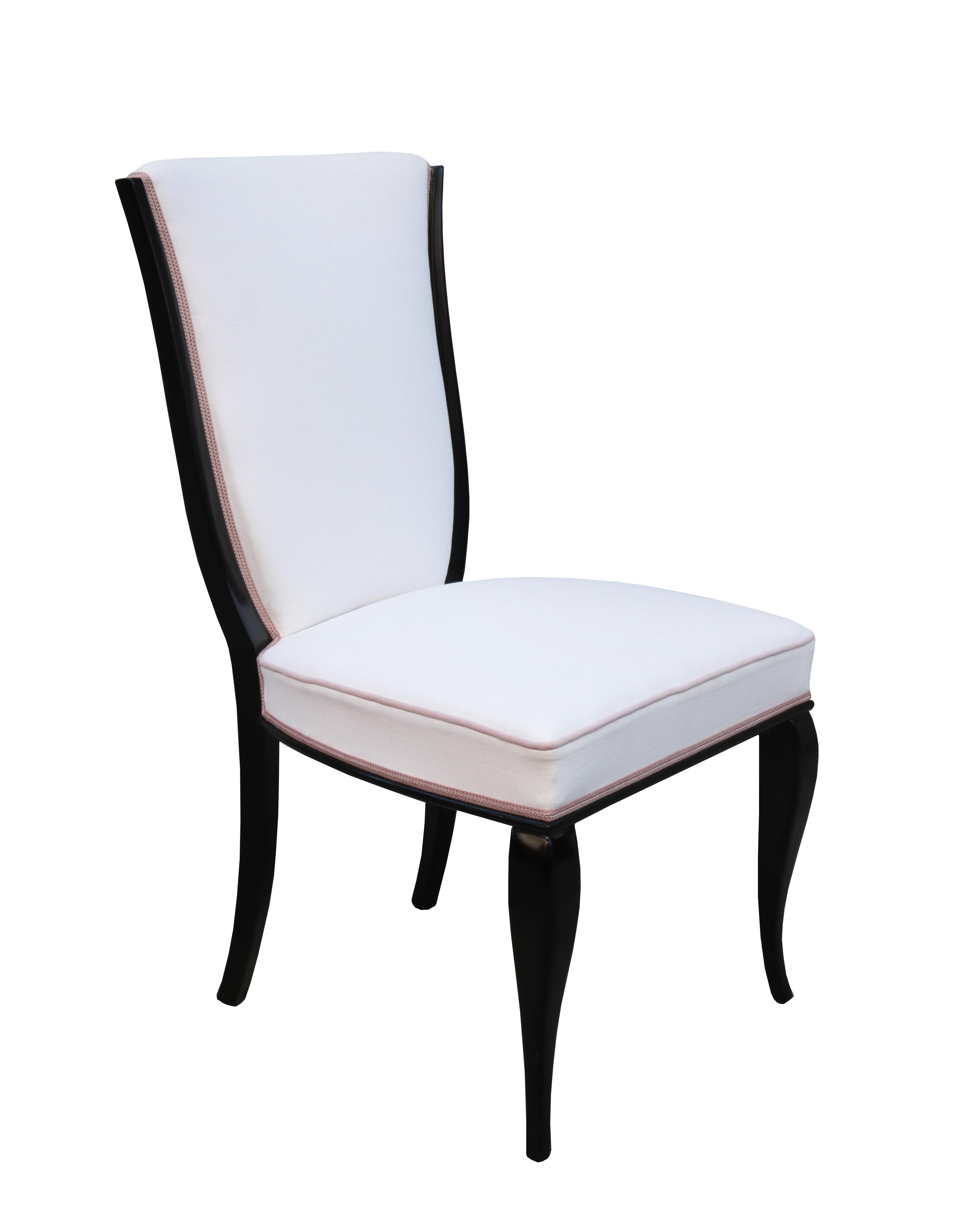 French A Set of Fourteen Dining Chairs
