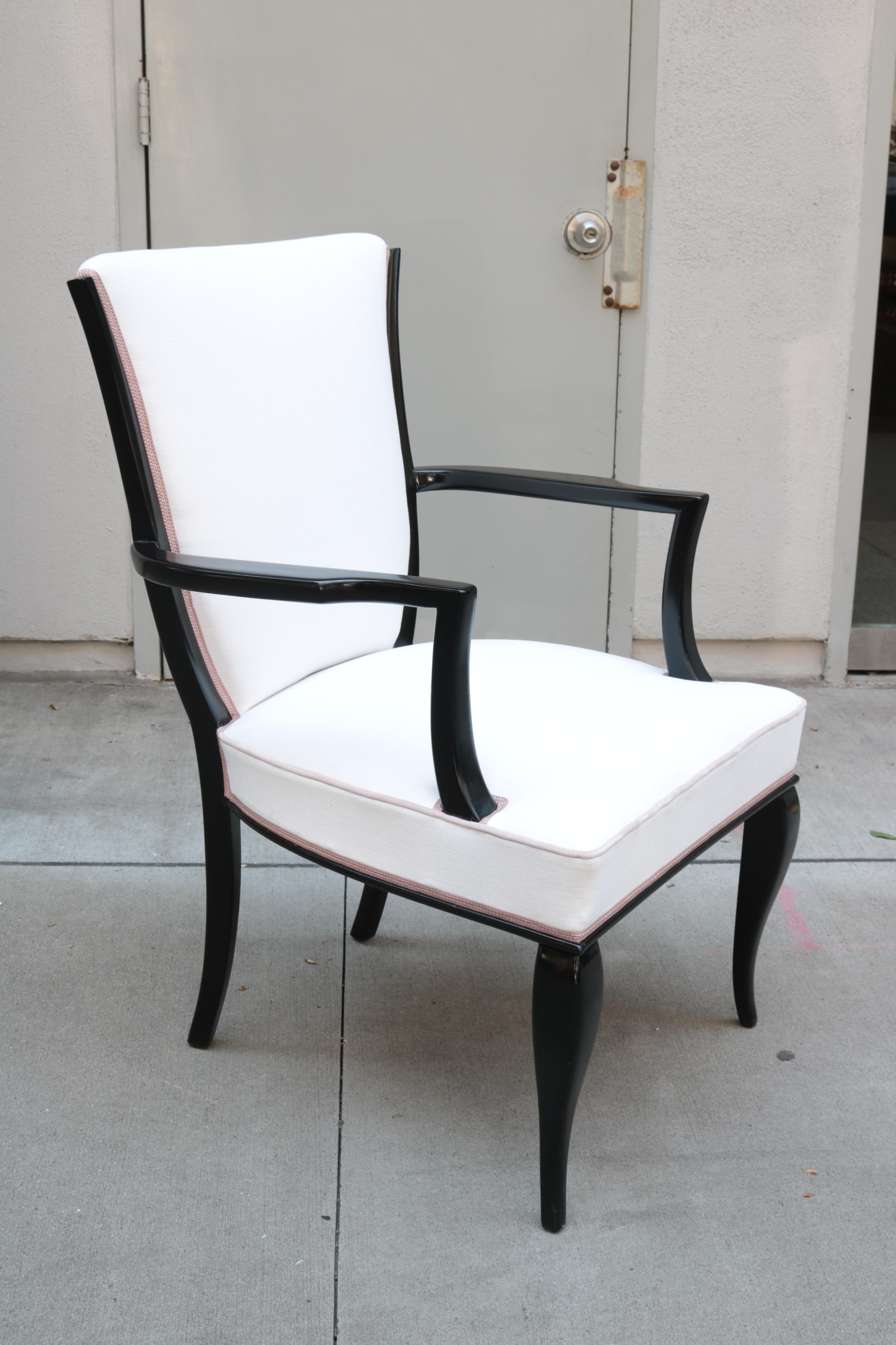 Ebonized A Set of Fourteen Dining Chairs