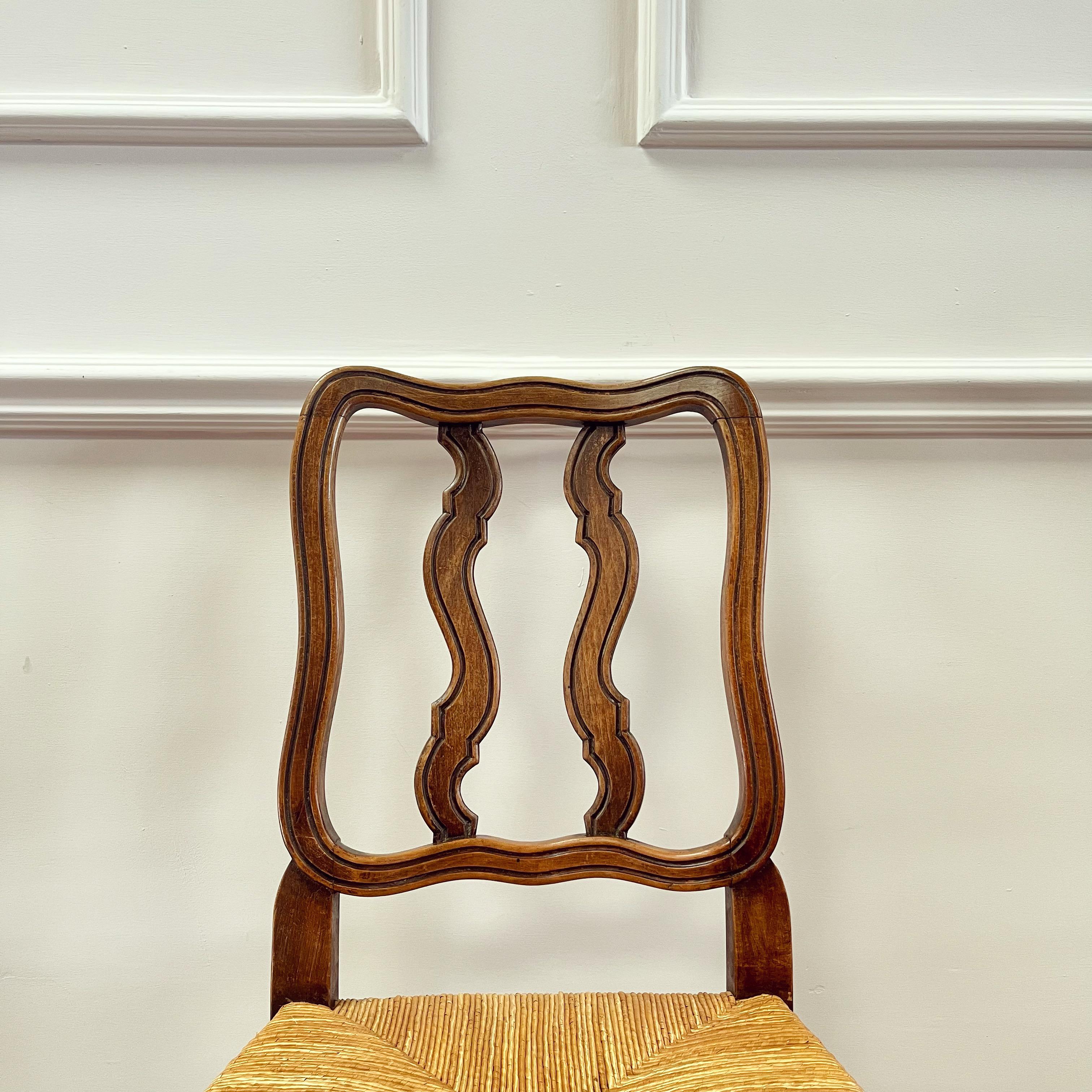 20th Century Set of Fourteen Early Twentieth Century French Vernacular Dining Chairs For Sale