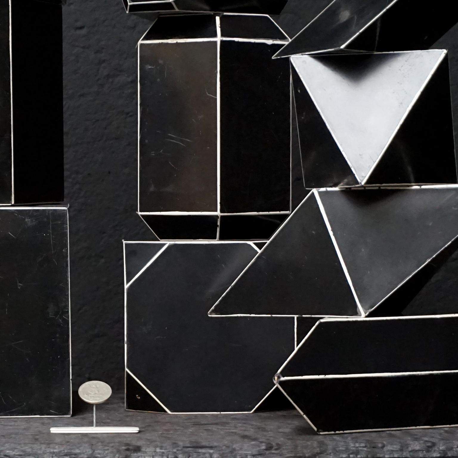 Fourteen French Geometric Bakelite Art Deco Science Classroom Crystal Models 2