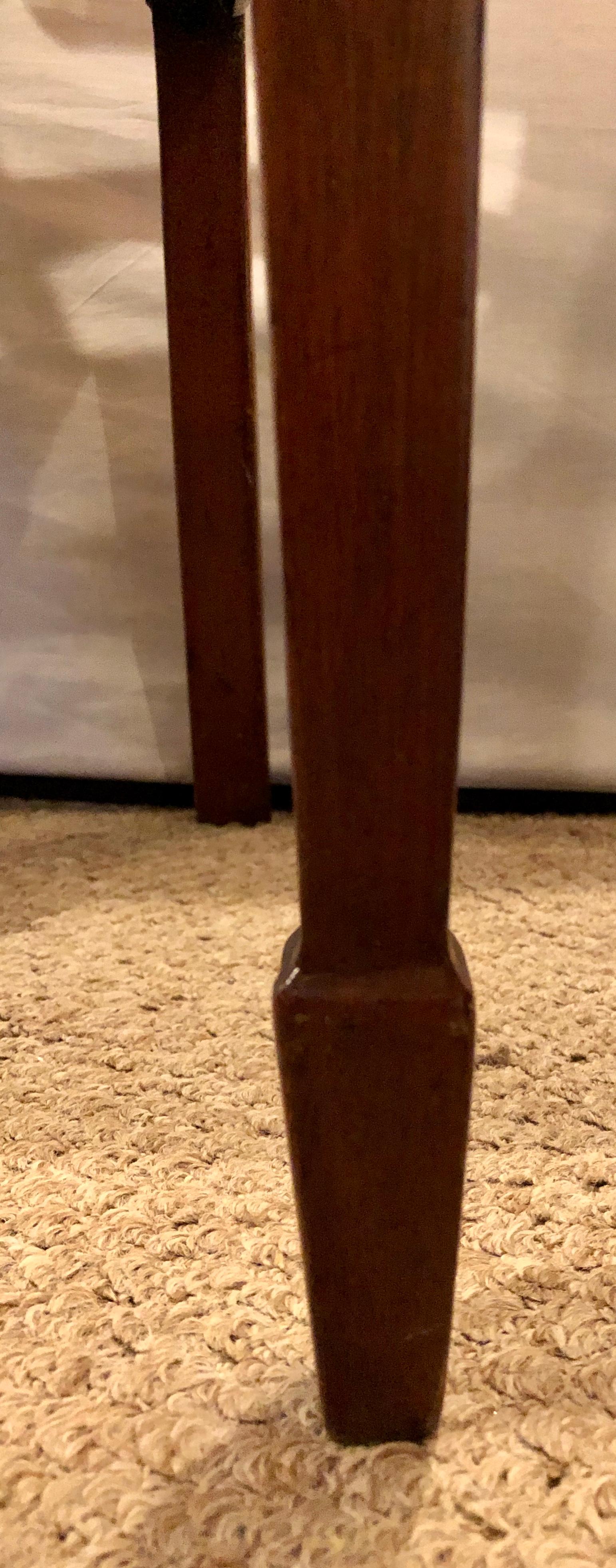 Set of Fourteen Period Sheridan Dining Chairs 8