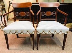 Set of Fourteen Period Sheridan Dining Chairs