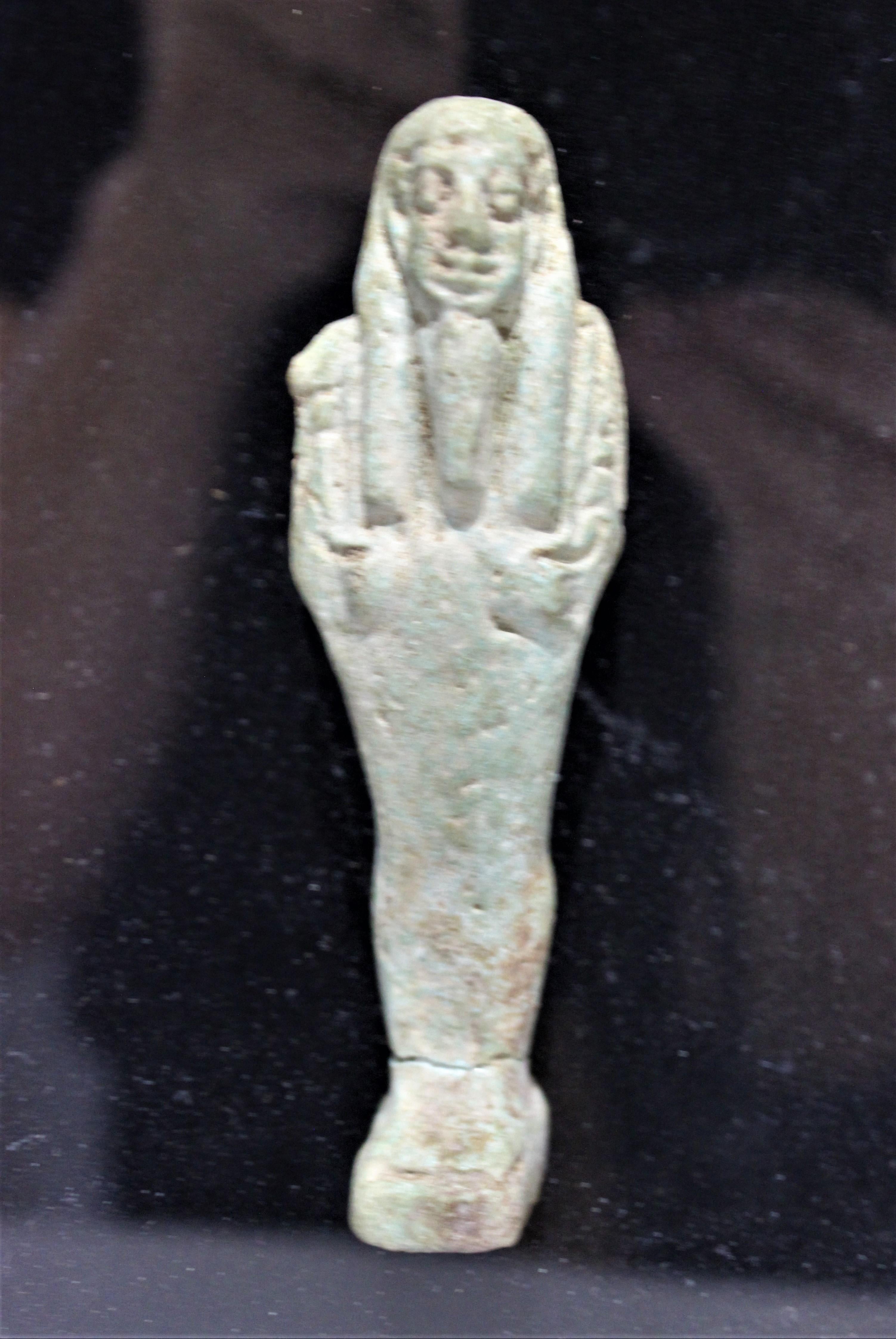 Set of Framed Egyptian Ushabti Figures 1