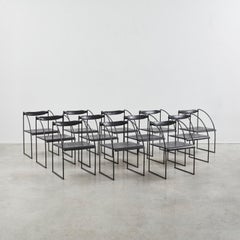 Ensemble de douze chaises Francesco Soro Patoz pour ICF - Italie, années 1990