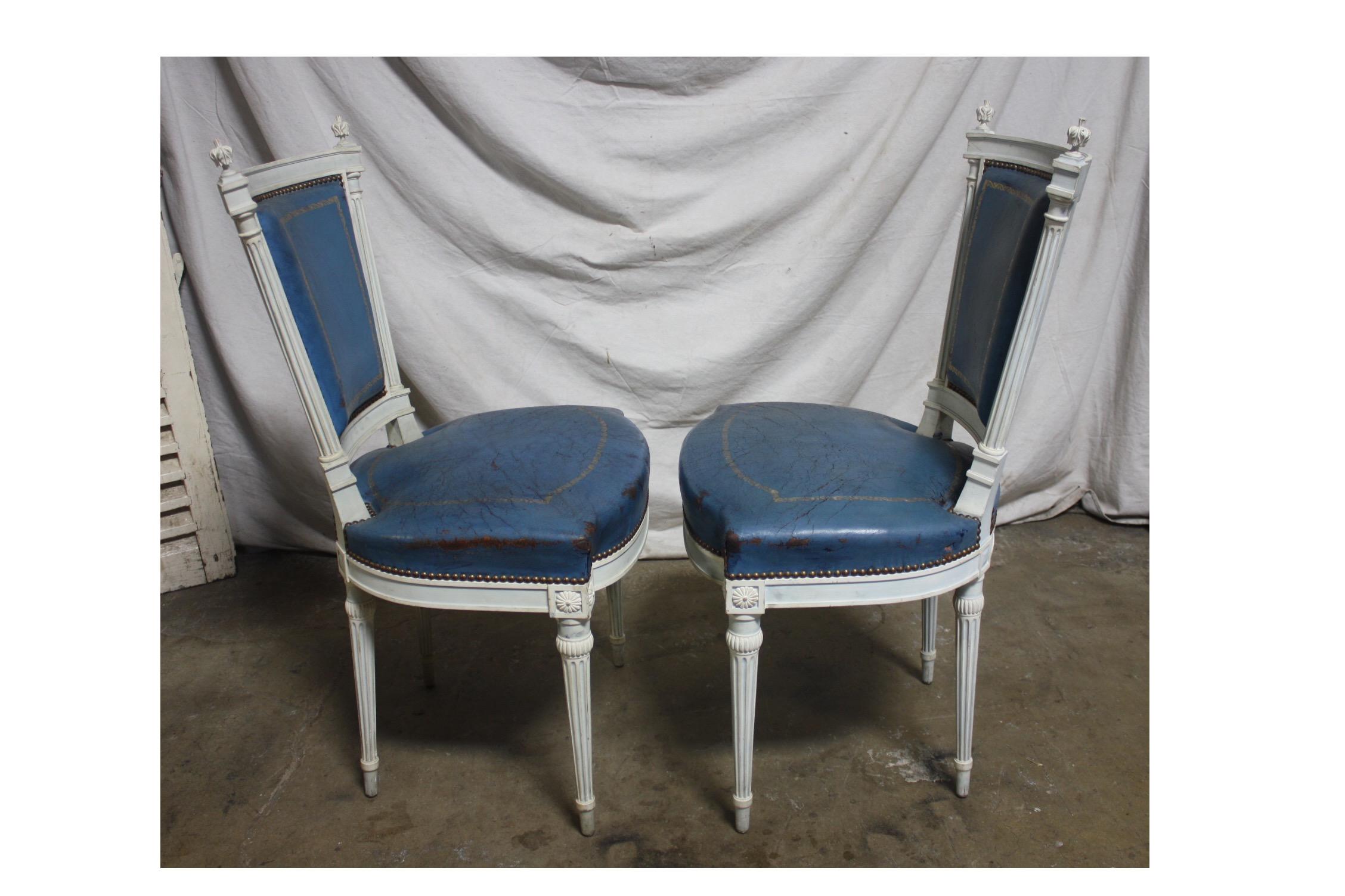 Set of French 19th Century Dining Room Chairs 9