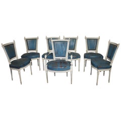 Set of French 19th Century Dining Room Chairs