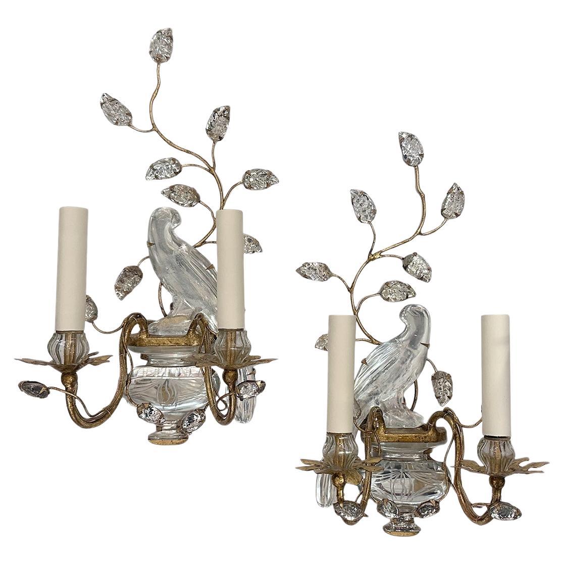 Ensemble d'appliques franaises, vendu par paire