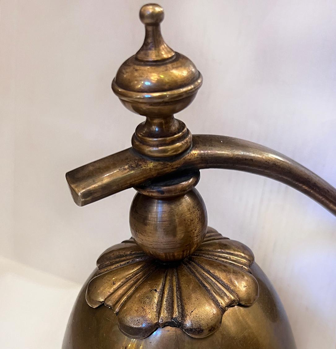 Set of French Bronze Bell Sconces, Sold Per Pair In Good Condition For Sale In New York, NY