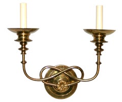 Set of French Bronze Sconces, Sold Per Pair
