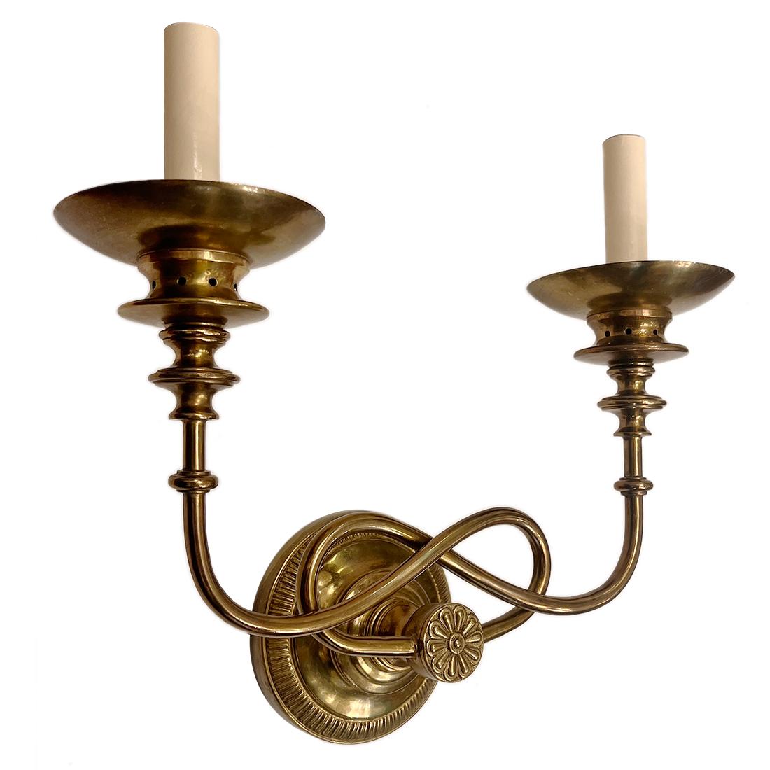 Set di applique in bronzo francese, vendute a coppia in vendita 3