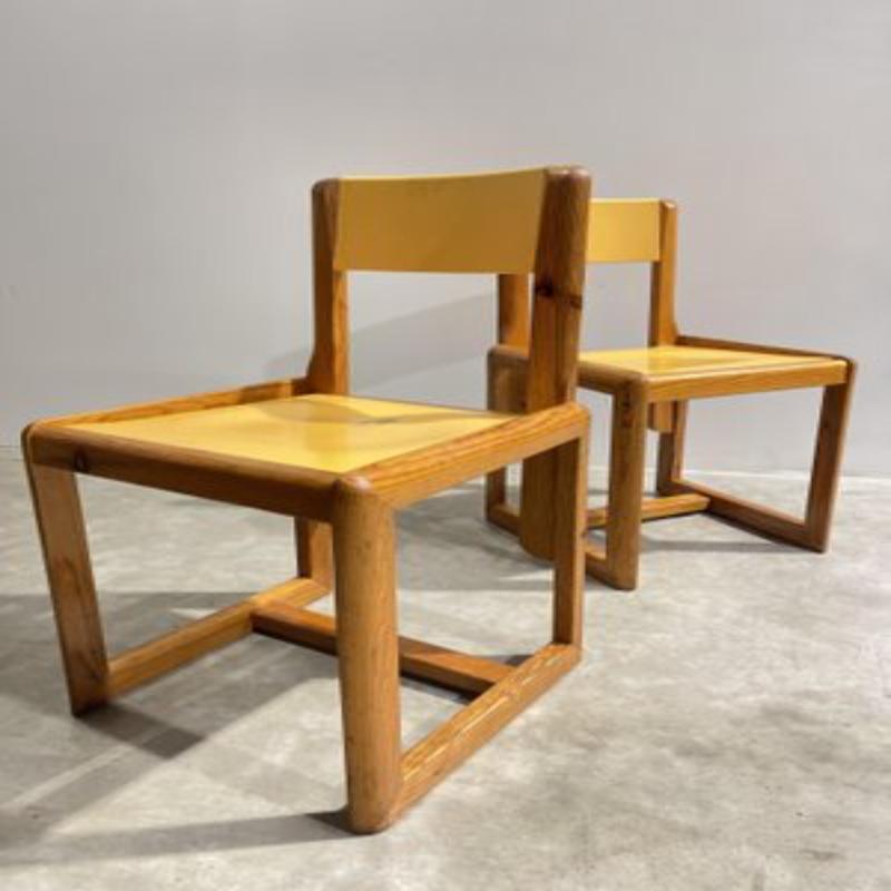 Set di sedie francesi di André Sornay, anni '50 in vendita 4