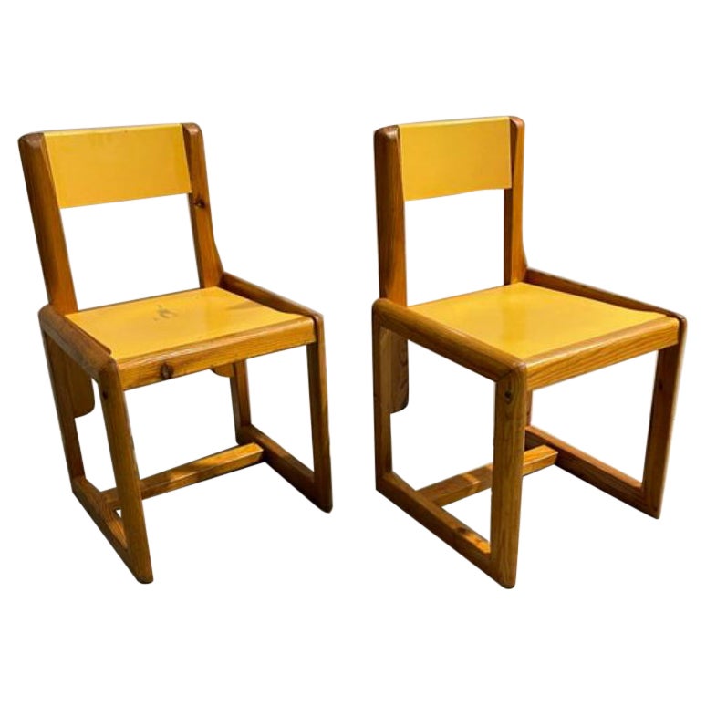 Set di sedie francesi di André Sornay, anni '50