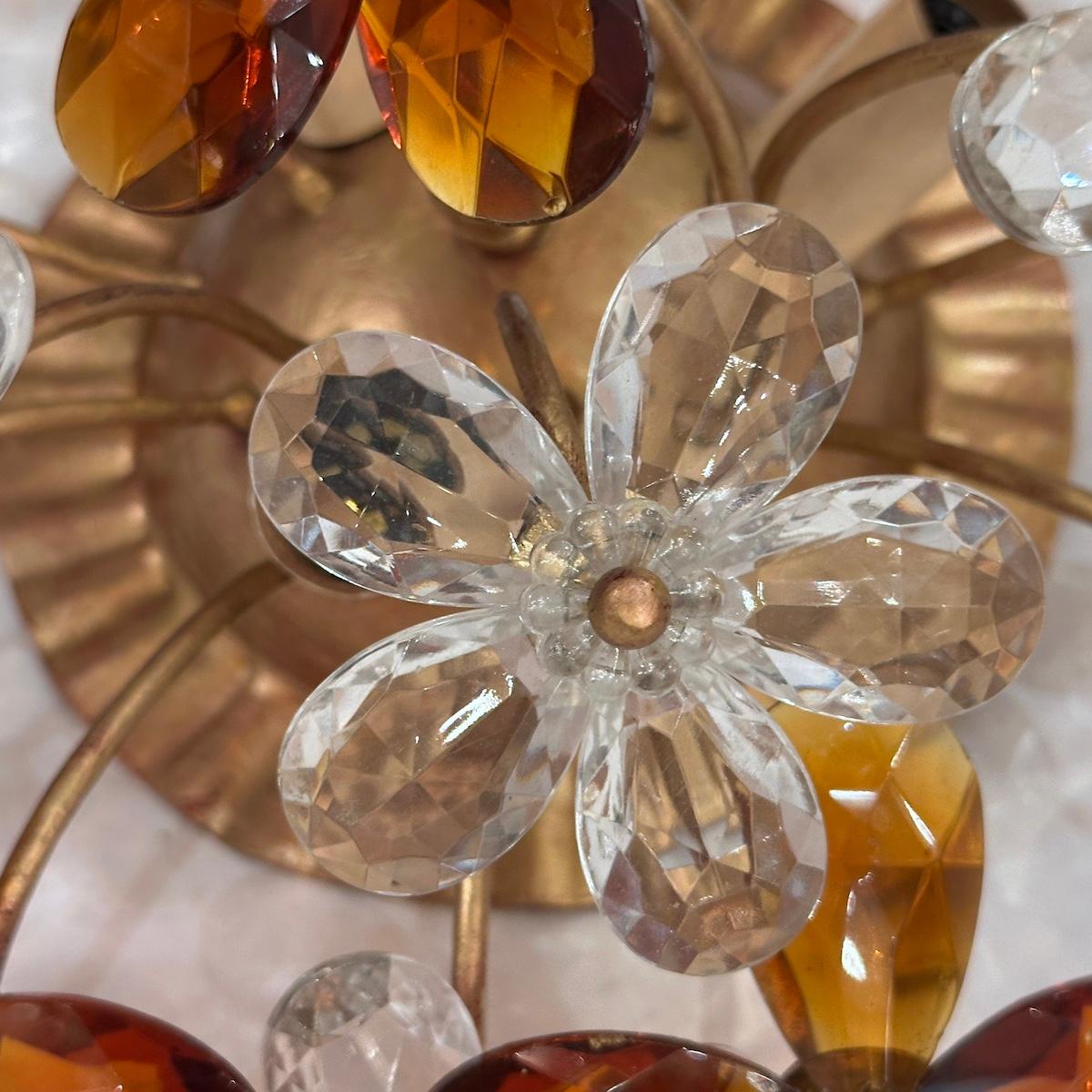 Ensemble de luminaires encastrés en cristal français, vendus individuellement en vente 4