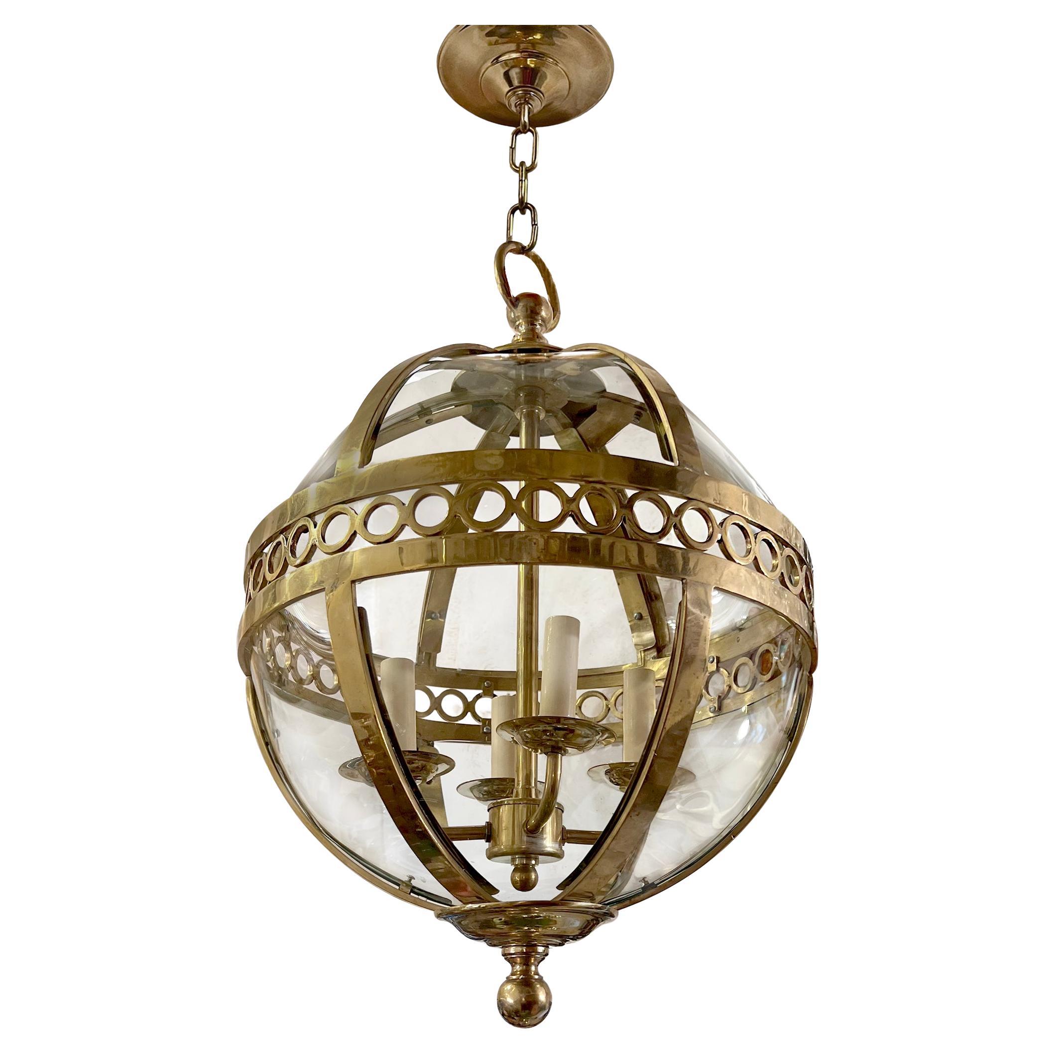 Set of French Globe Lanterns, Sold Individually For Sale