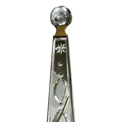 Set of French Mirrored Sconces, Sold Per Pair