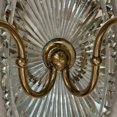 Set of French Mirrored Sconces, Sold per Pair