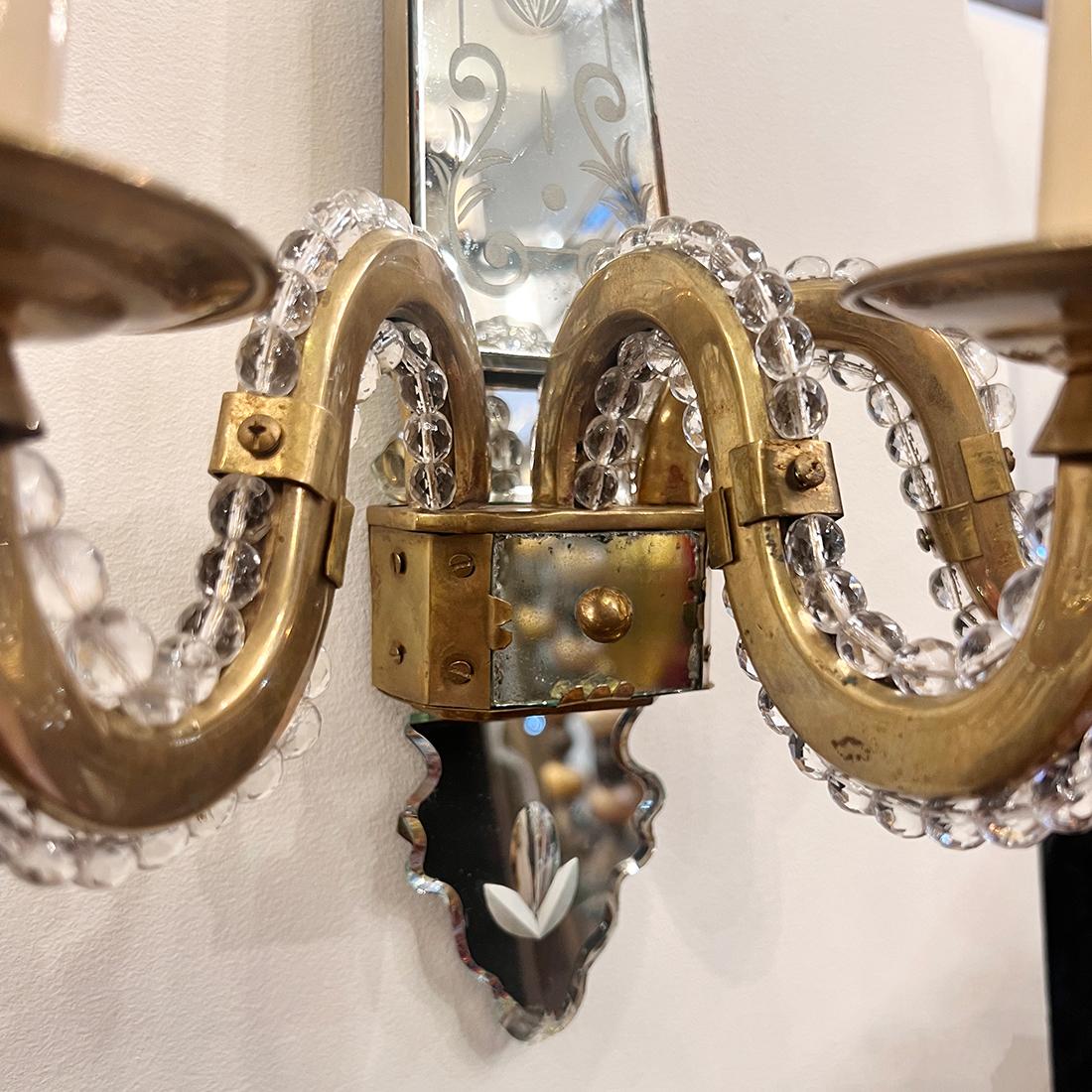 Set di lampade a specchio in stile moderno francese, vendute a coppia in vendita 1