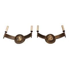 Set of French Moderne Sconces, Sold in Pairs