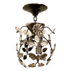 Set di lampade francesi in vetro modellato, vendute singolarmente