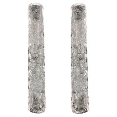 Set of French Molded Glass Sconces, Sold per Pair