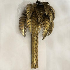 Set of French Palm Tree Sconces, Sold per Pair