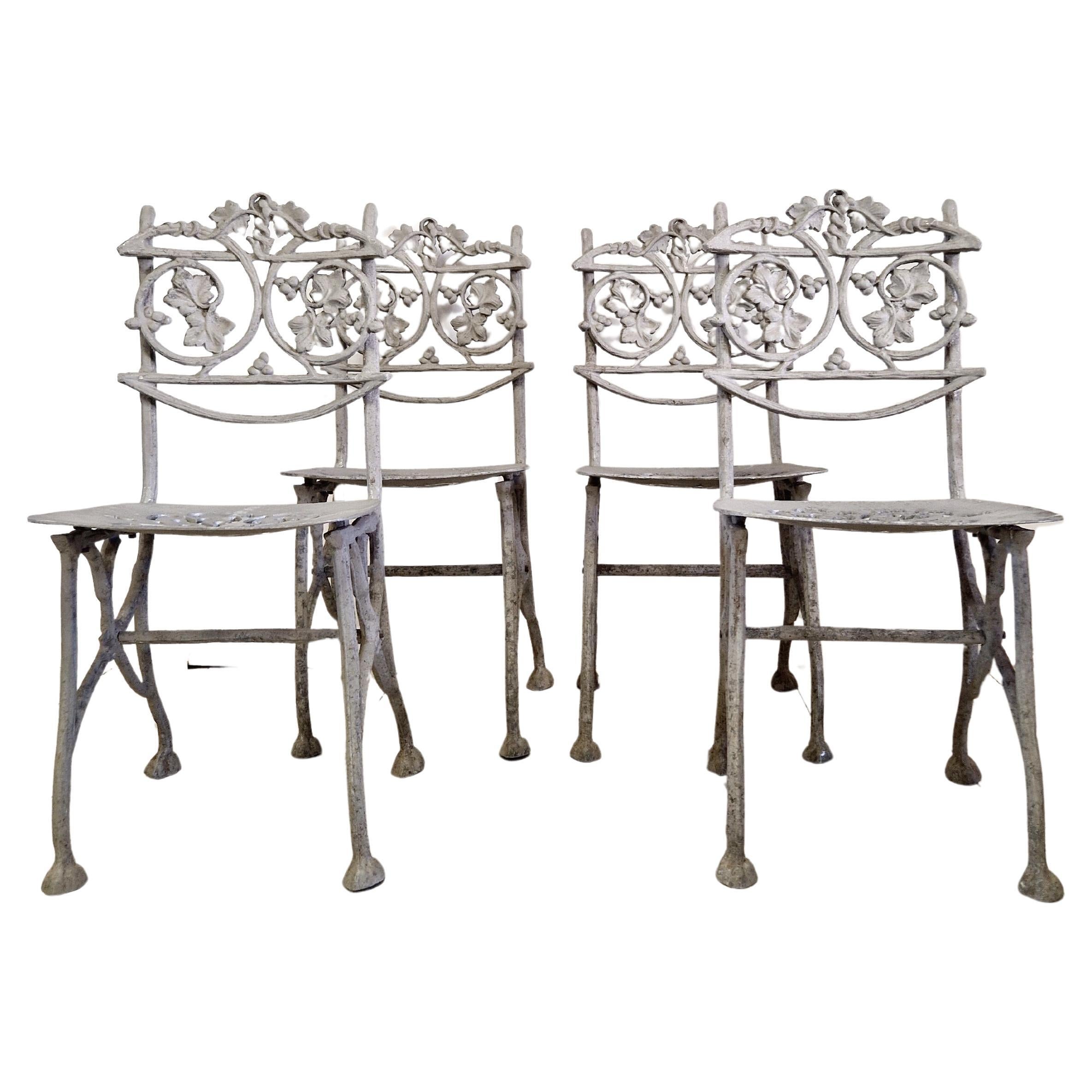 Set di sedie da giardino francesi provenzali