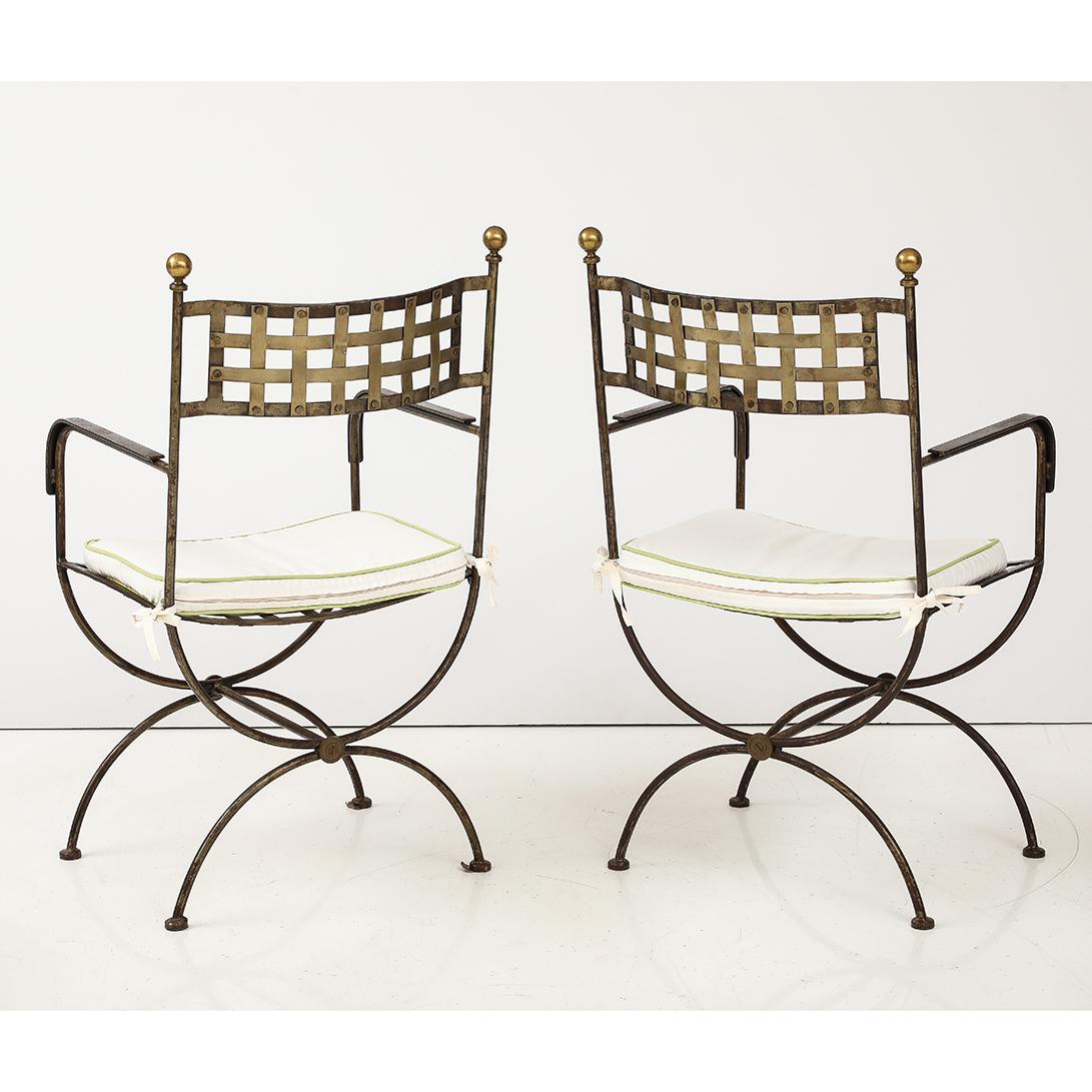 Set of French Salterini-Style Garden Chairs 4