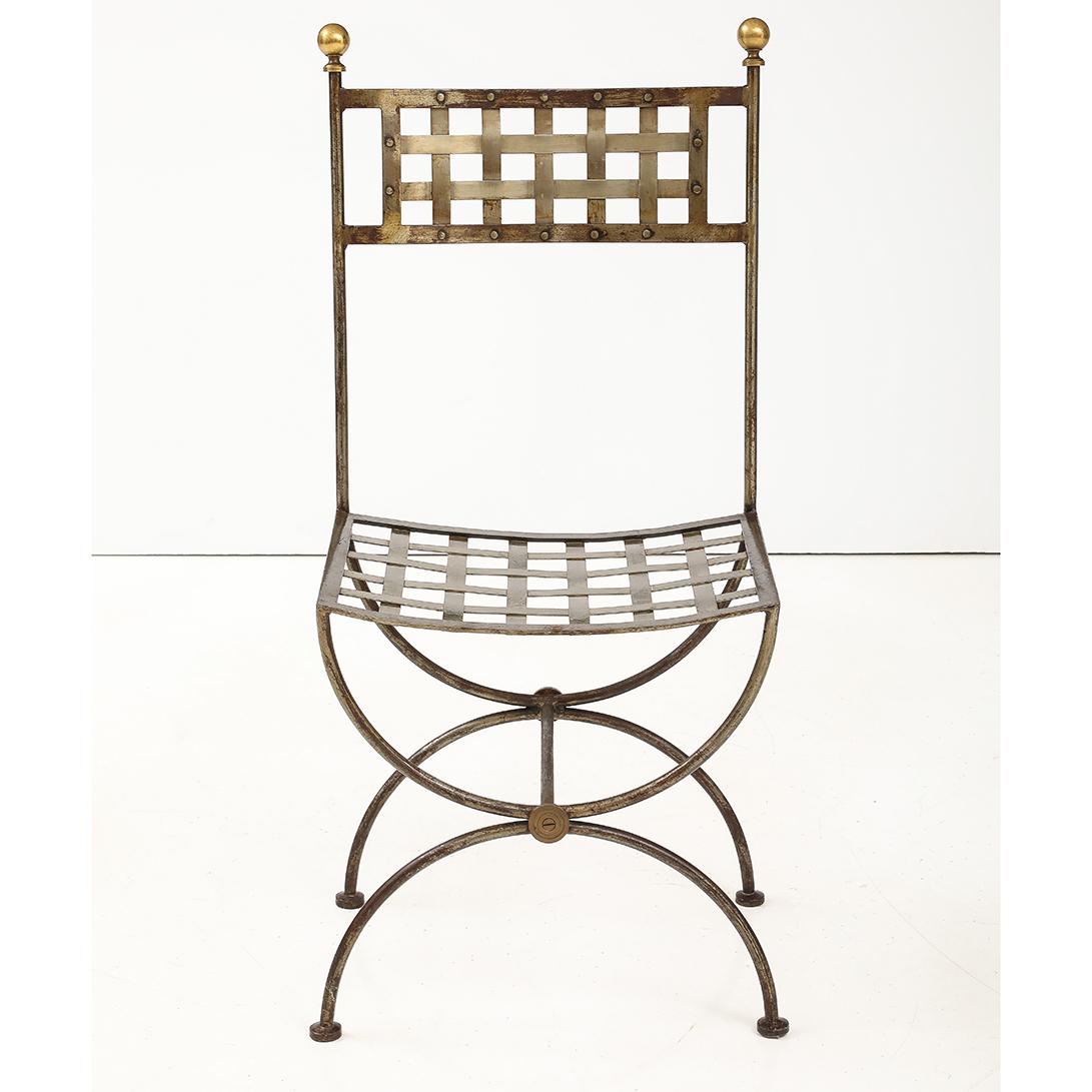 Set of French Salterini-Style Garden Chairs In Good Condition In New York, NY