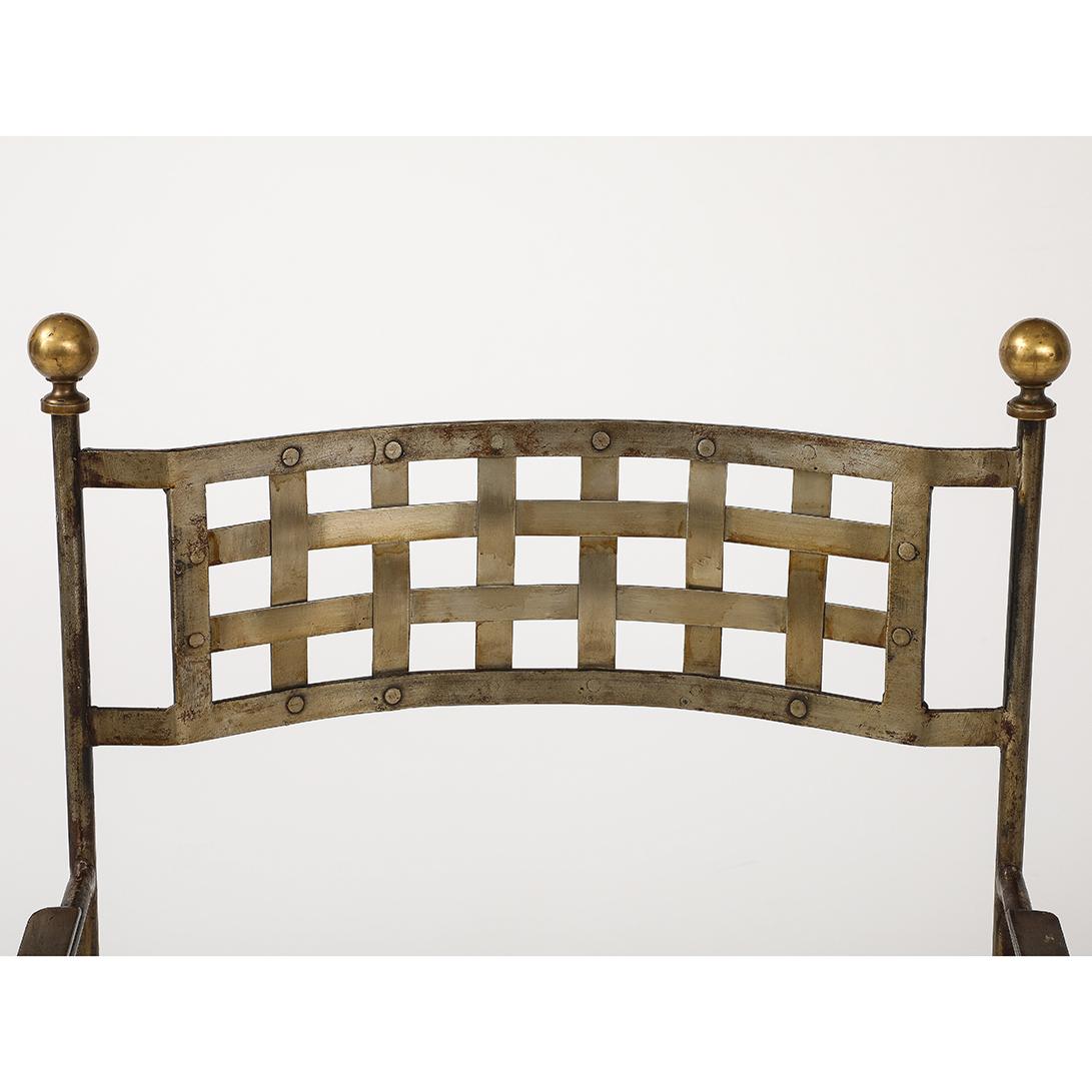 20th Century Set of French Salterini-Style Garden Chairs