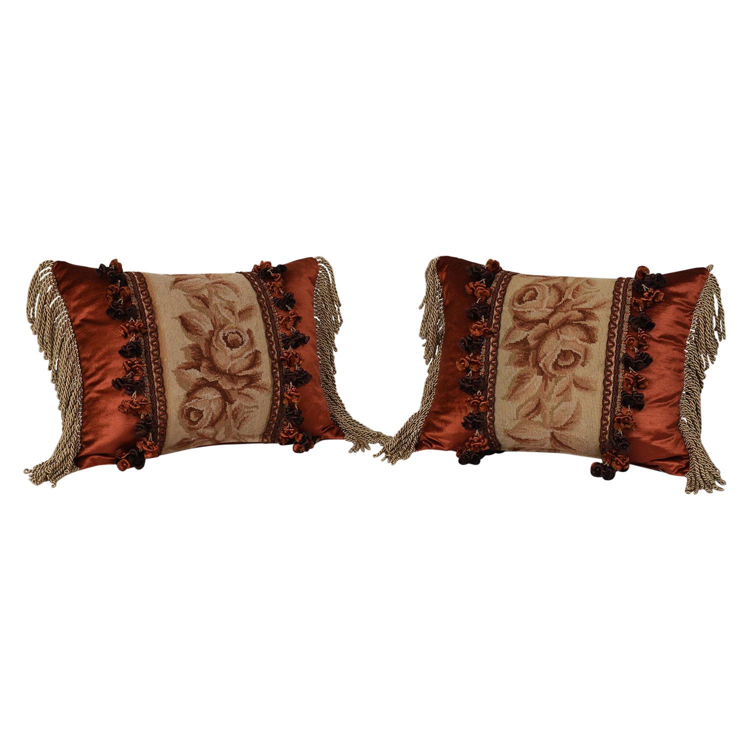 Set of Tapestry Custom Accent Pillows