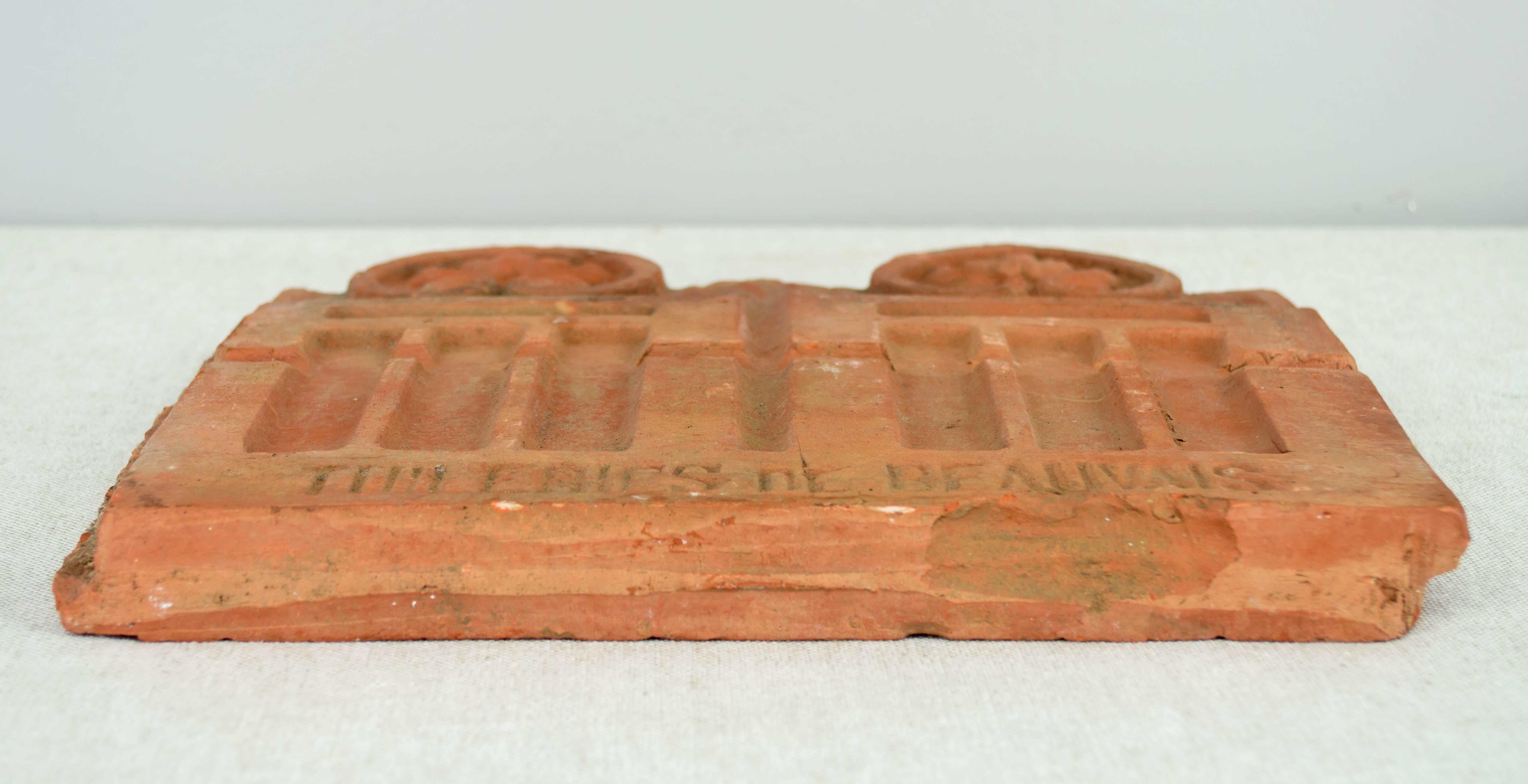 20th Century Set of French Terracotta Garden Tiles