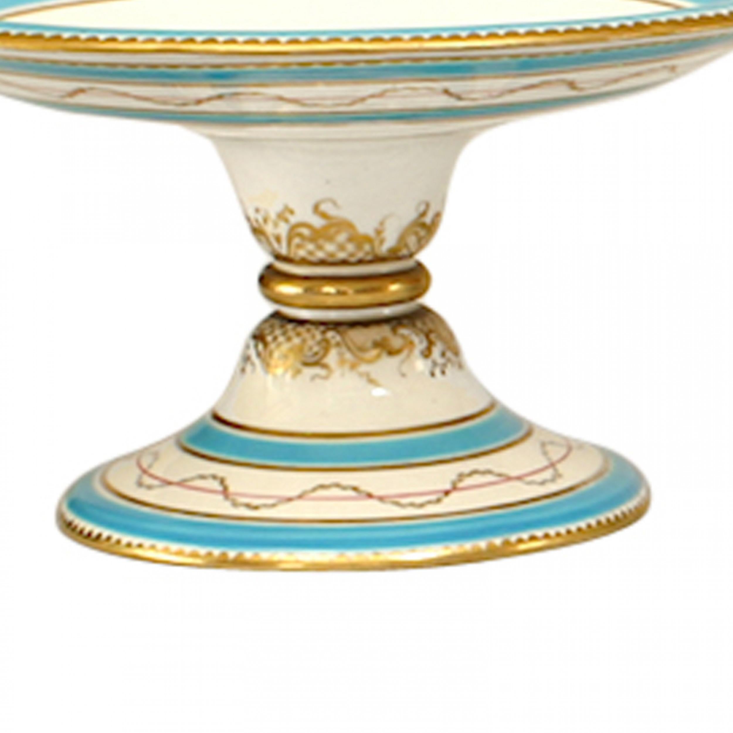 Juego de Platos de Postre de Porcelana Victoriana Francesa Victoriano en venta