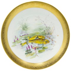 Juego de Platos de Vajilla de Porcelana Victoriana Francesa