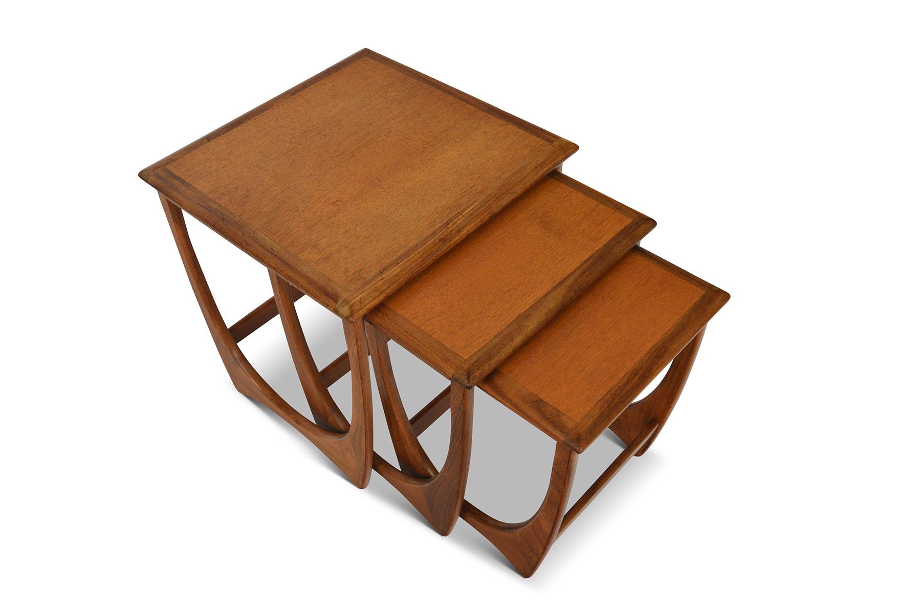 Origin: England
Designer: Victor B. Wilkins
Manufacturer: G Plan
Era: 1960s
Materials: Teak
Measurements: 19.5? width x 19.5? depth x 20? height

Condition: In excellent original condition with light vintage wear. Will be addressed during