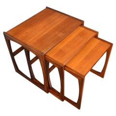 Set di tavolini da nido G-Plan Quadrille in teak #4
