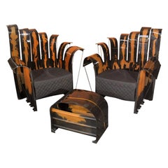 Set of Gaetano Pesce's Nobody's Royal Lounge Chairs and Ottoman