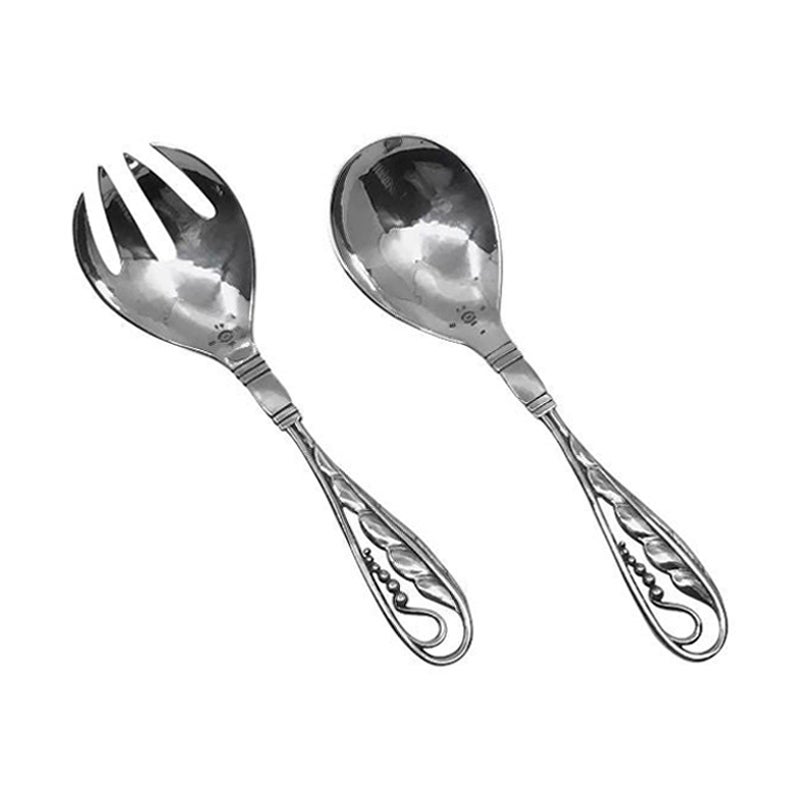 Set von Georg Jensen Sterlingsilber Ornamental Condiment, Design 42