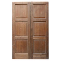 Antique Set of Georgian Style Oak Double Doors