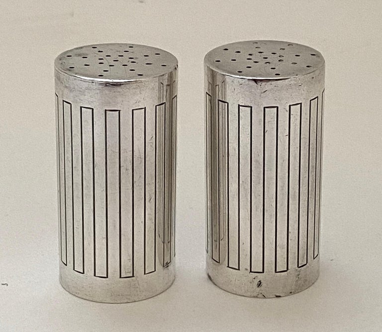 Set of Georj Jensen Salt Shakers For Sale at 1stDibs