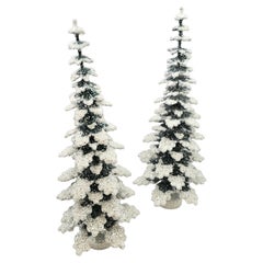 Set deutscher Weihnachtsfiguren Baum Pappmaché Sofina Boutique Kitzbühel