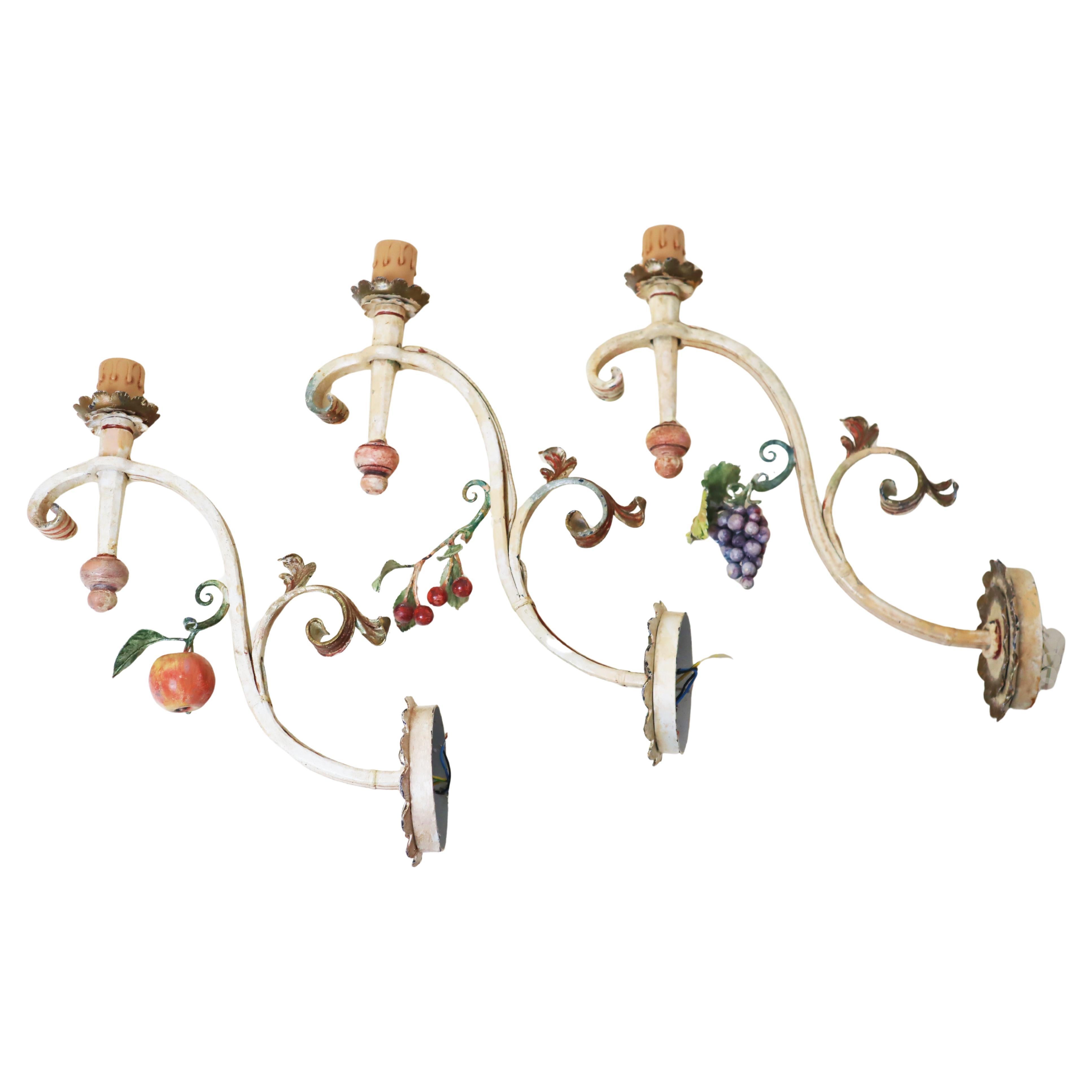 Painted Wall Lights and Sconces