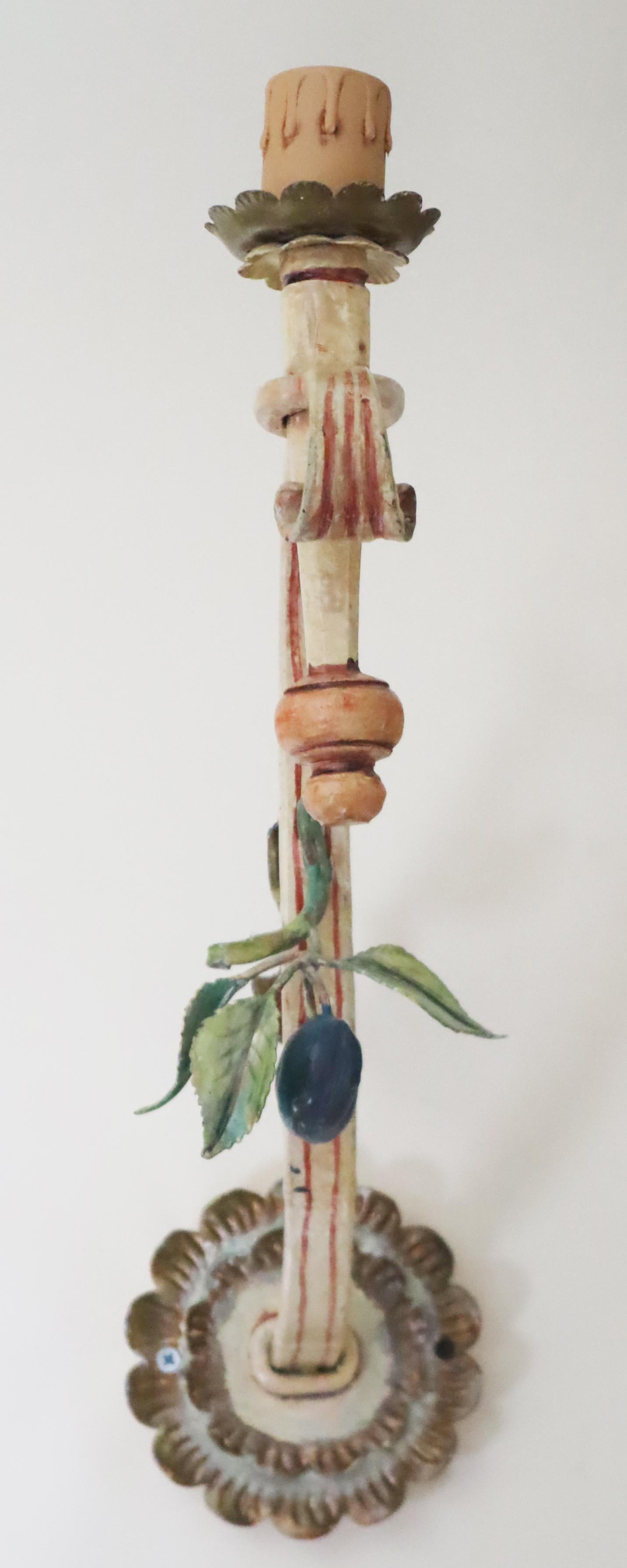 Ensemble d'appliques géantes forgées à la main Pomme, prune et poire en vente 3