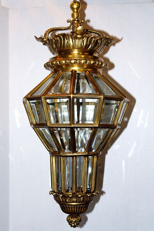 Set of Gilt Bronze Lanterns, Sold Individually For Sale 1